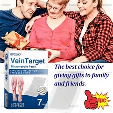 NEW Vein Target Microneedle Patch Advanced Legs Varicose Veins Treatment US HOT