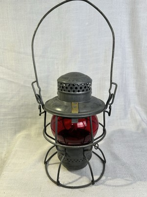 VTG 1953 Adlake Kero 400 Railroad Lantern C. M. ST. P&P RR