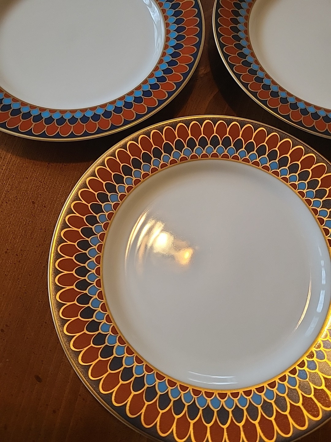 Sigma Taste Setter Pennon VTG Salad Desert Plates 7.75