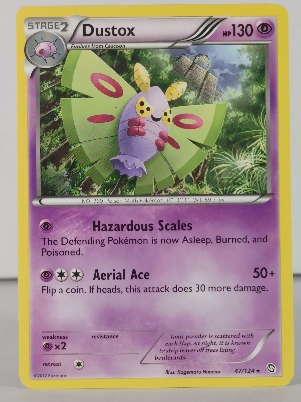 Dustox - Dragons Exalted - 47/124 - NM - Pokemon - A