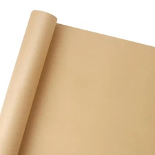 17.5 Inch x 50Ft Brown Kraft Paper Roll for Gift Wrapping DIY Crafts Packing