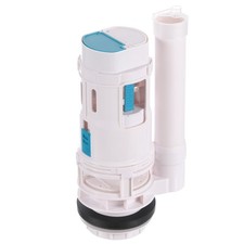 Toilet Flush Valves 2 Inch Toilet Replacement Parts 210mm Height White