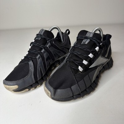 Reebok Mens Zigwild TR J87302 Black Grey Running Shoes Sneakers Size 7.5