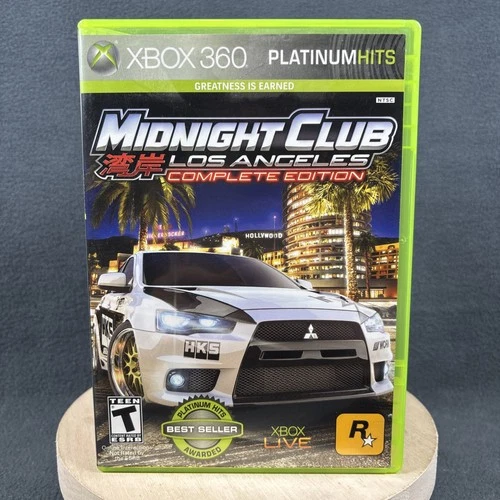 Xbox 360 - Midnight Club: Los Angeles Complete Ed [PH] - CIB - Refurbished, Exce