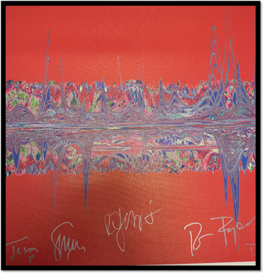THE CURE SIGNED ''Friday I'm In Love'' Art New Soundwaves Limited #1 of 50 RARE!