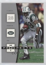 2006 Fleer Hot Prospects Curtis Martin #67 HOF y0i