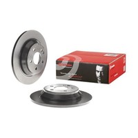 2X Brembo Bremsscheiben 300Mm Voll Hinten Passend FÜR MERCEDES-BENZ Eqv Evito