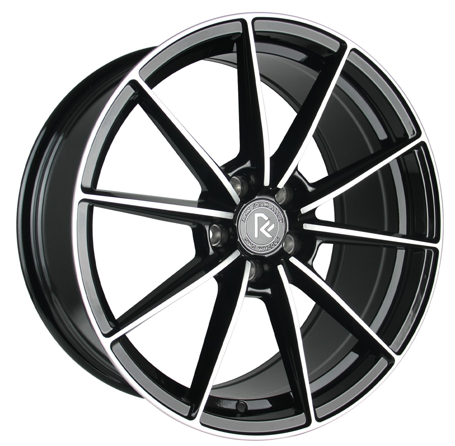 GWG RF7 19 inch Black Rim fits MASERATI COUPE 4200 2002 - 2006