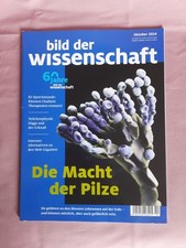 Bild der Wissenschaft 10/24 Pilze Teilchenphysik Ki- Sprechstunde Web- Giganten