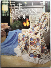 The Afghan Book Leisure Arts 63 Knit and Crochet 25pages