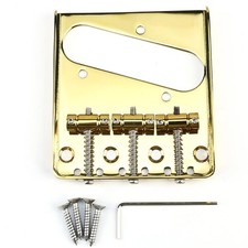 Puente de guitarra fijo vintage de 10,8 mm puente de cola rígida de guitarra de 6 cuerdas con acero...
