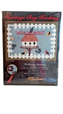 Vintage  2001 MCG Textiles Rug Hooking Kit Artist Karen Cunagin Unopened Box