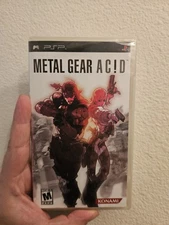 Metal Gear Acid Ac!d Sony PSP New Factory Sealed. Read