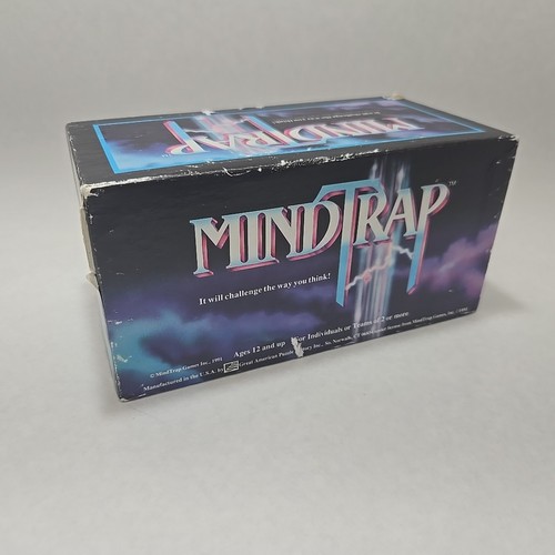 MindTrap Game First Edition 1991 Vintage Great American Puzzle Factory - Picture 24 of 24