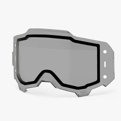 100% (Ersatzteile) Objektiv - Armega/Armatic FORECAST - Dual/Enduro - Grau/Rauch
