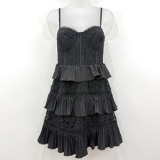 Impressions Corset Dress Womens L NWT Fairy Grunge Whimsigoth Babydoll Coquette