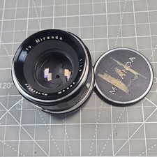 Auto Miranda 50mm F1.9 Camera Lens Mount 1:1.9 w/ caps