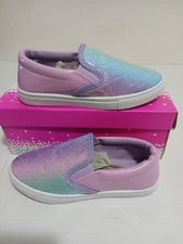 Dot & Zazz Children's Girls Size 13 Neon Pink Slip-On Shoes  