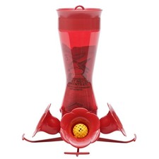 Perky-Pet 403CP Hummingbird Feeder 8oz Red Pinch Waist