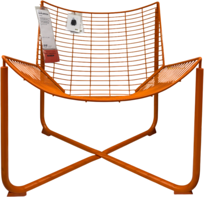 Brand New IKEA SKALBODA Orange Armchair 405.553.09 | eBay