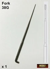 M00803 MOREZMORE 1 Felting Needle 38G MEDIUM FORK for Rooting Dry Felting