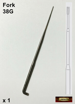 M00803 MOREZMORE 1 Felting Needle 38G MEDIUM FORK for Rooting Dry Felting
