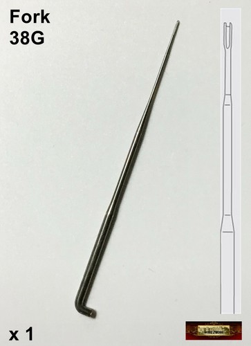 M00803-FS MOREZMORE 1 Felting Needle 38G MEDIUM FORK for Rooting Dry Felting
