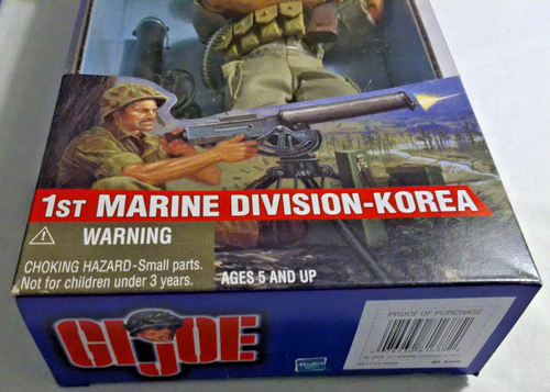 Vintage GI Joe 2000 -1st Marine Division, Korea, 12" Action Figure NIB - Picture 6 of 10