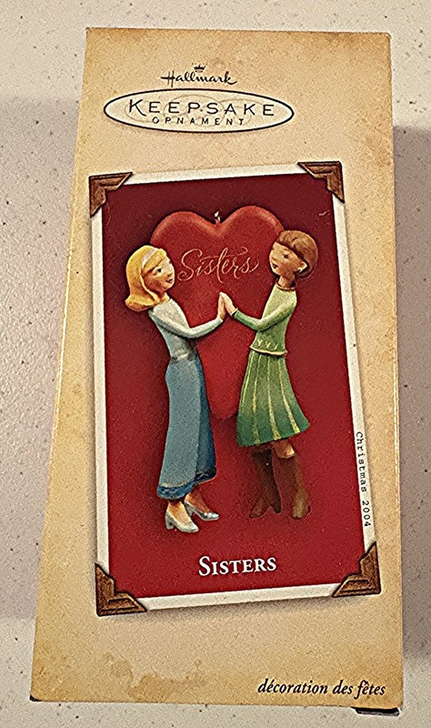 2004 Hallmark Keepsake Ornament - Sisters (heart) - NIB