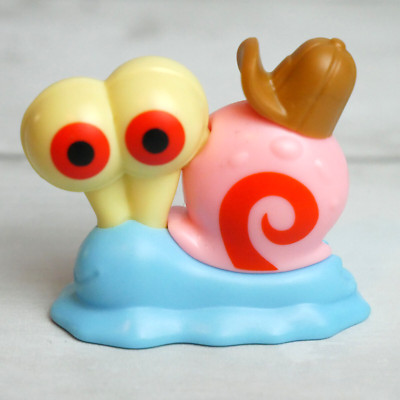 Sponge Bob Square Pants Gary the Snail Cake Topper Hard Plastic Toy 1.5'' Tall