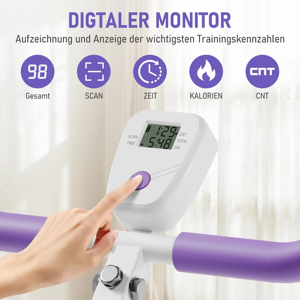 LCD-Anzeige Rudergerät Rudermaschine Ruderzugmaschine Regatta Rudersitz Indoor - Bild 3 von 4