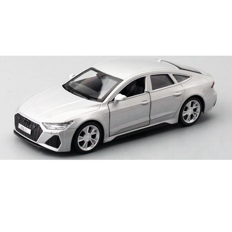 Audi RS 7 Sportback ミニカー1/43 1:43 Audi RS 7 Sportback Model Car Diecast Toy Cars Door