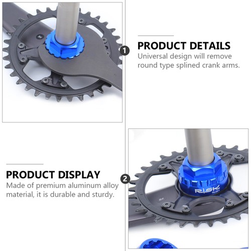 1pc Bike Crank Puller Crank Extractor Bike Bottom Bracket Dismantling Tool - Picture 8 of 12