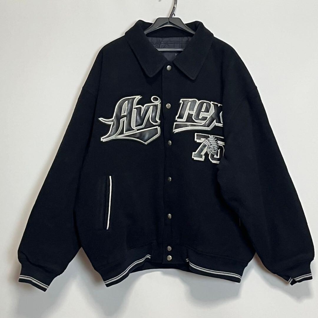 毎日値下げ！　AVIREX LIGHT STADIUM JACKET  2XL 毎日値下げ！ AVIREX LIGHT STADIUM JACKET 2XL STADIUM JACKET