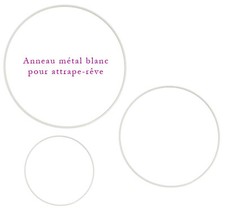 Lot 3 Rings for Dream Catcher  25 30 35 CM