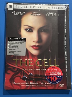THE CELL (DVD) JENNIFER LOPEZ (NEW/SEALED)