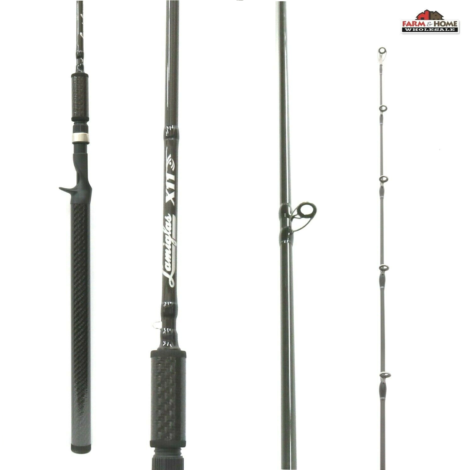 8'6" Lamiglas X11 Medium Casting Fishing Rod LX86MCGH New eBay