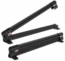OUTPRIZE Ski Rack for Roof Rack, Extended Version Aluminum Snowboard Rack wit...