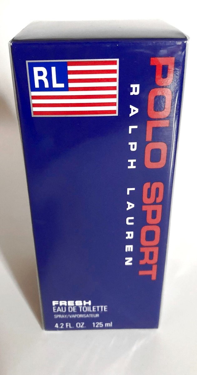 Ralph Lauren Polo Sport Men Fresh Edt 125 ml Spray 4.2 fl oz