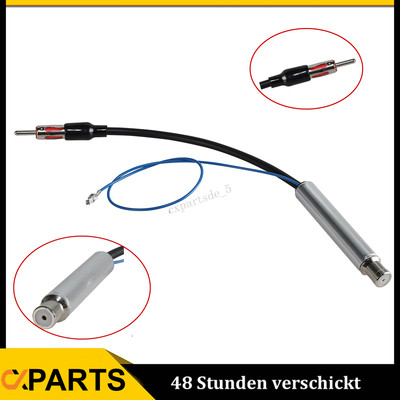 DIN Audioproject  Antennen Adapter Stecker Kabel für AUDI A2 1999 bis 2005