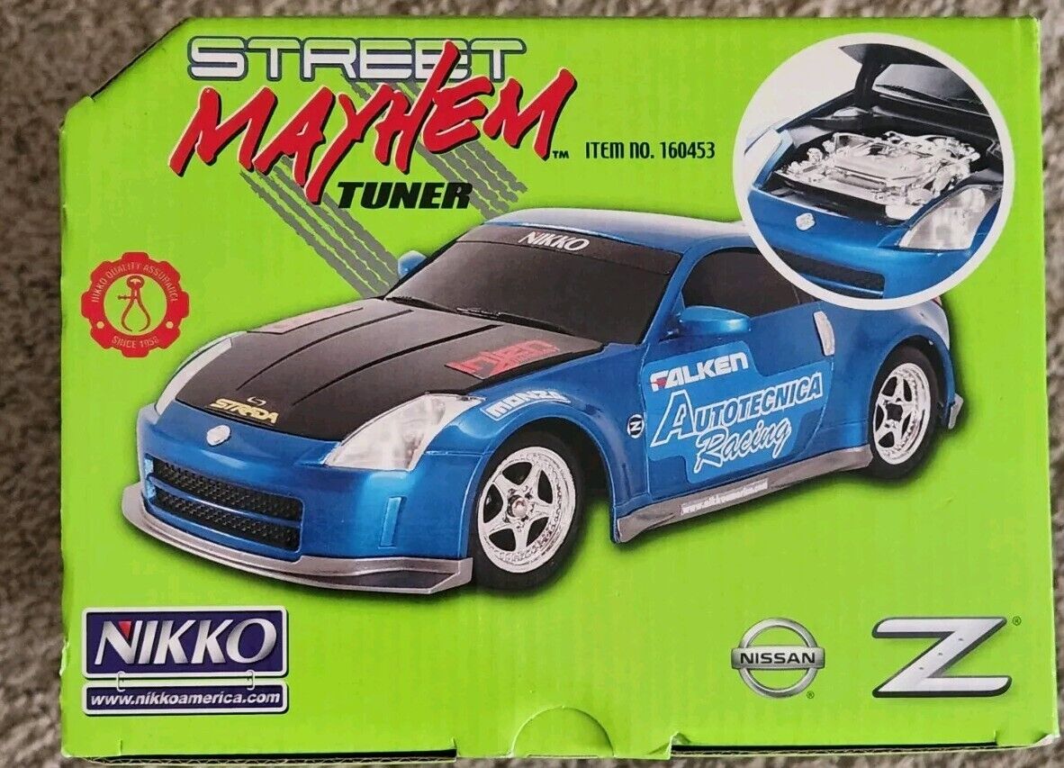 Nikko Nissan Z Street Mayhem Tuner Remote Control RCCar Rare Nikko Nissan Z Street Mayhem Tuner Remote Control RCCar Rare