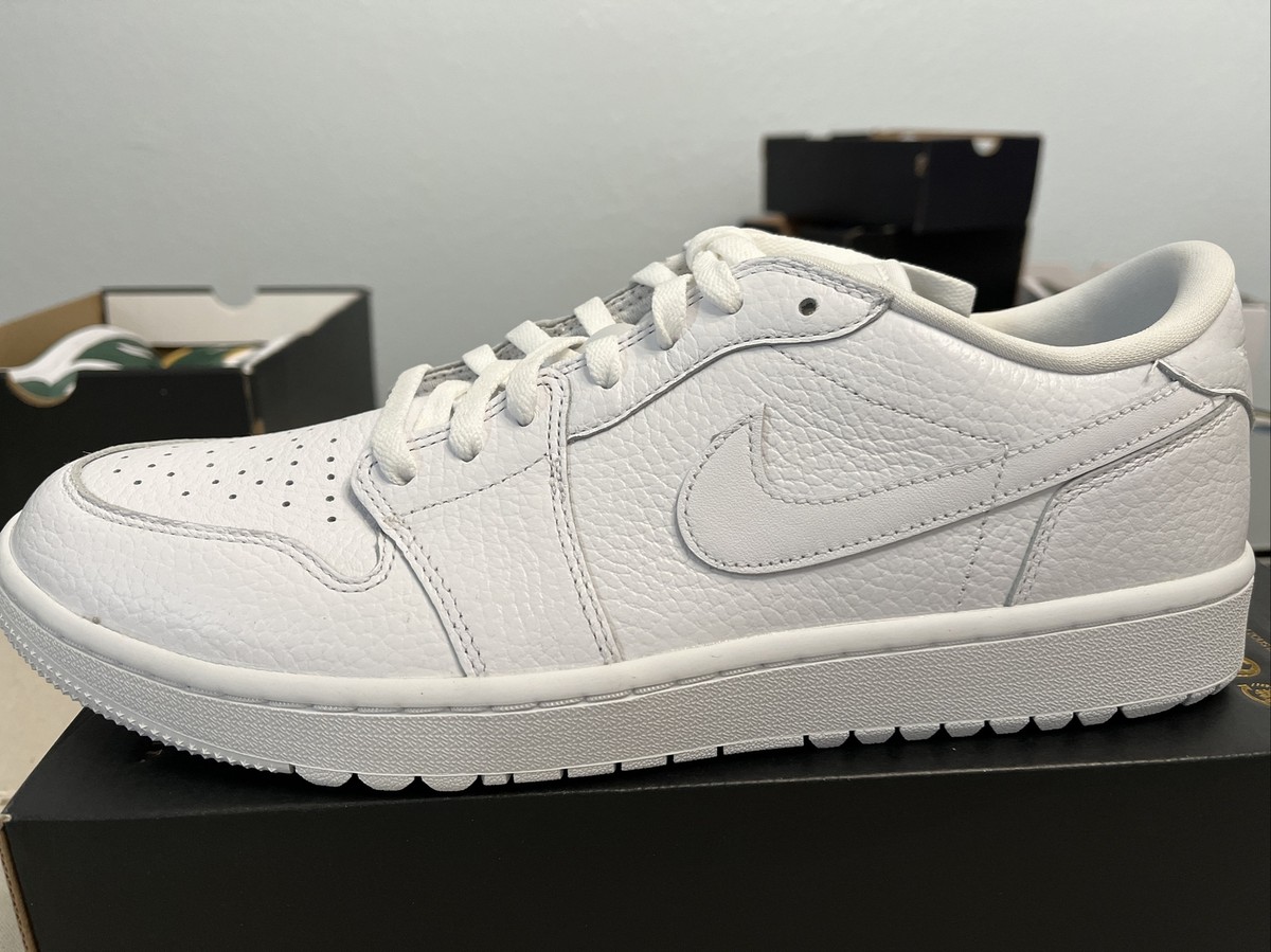 Nike Air Jordan 1 Low Golf Triple White DD9315 101 Men's
