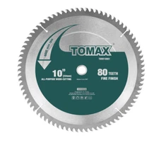 10-Inch 80 Tooth ATB Fine Finish Saw Blade with 5/8-Inch Arbor