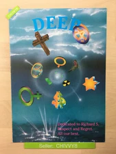 Raindance DEEP Rave Flyer SAT 25th MAY Woolwich Manor VERY RARE MINT #2
