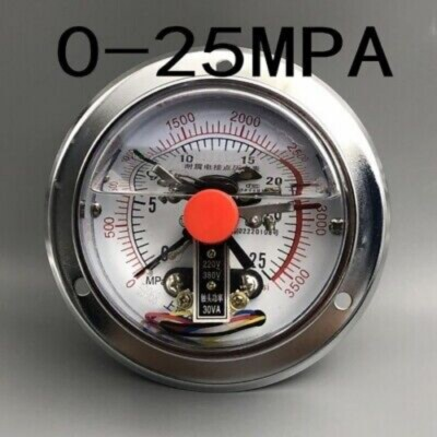 #ad #ad axial shock resistant electric contact pressure gauge 0 25MPA 0 40MPA YNXC 100ZT $73.39