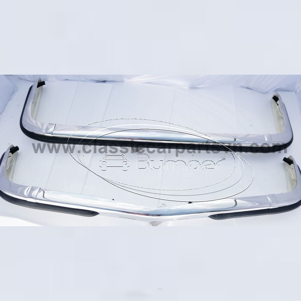 Mercedes W123 coupe (1976–1985) stainless bumpers New | eBay