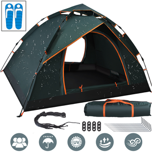 23 Person Instant Pop Up Double Layer Beach Tent Waterproof