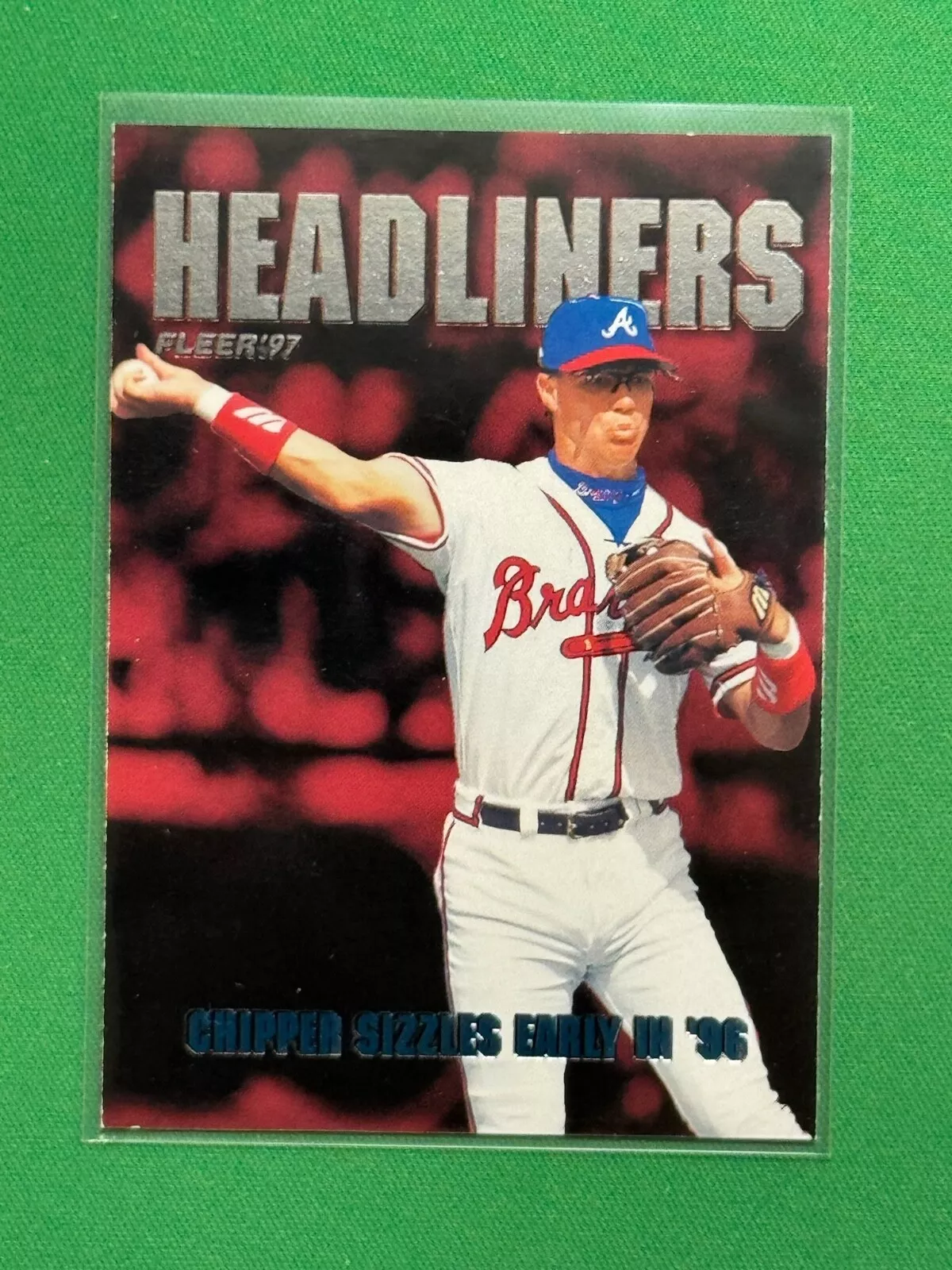 Chipper Jones trading card