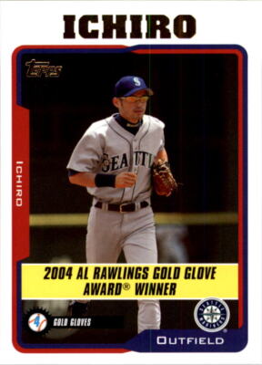 2005 Topps #702 Ichiro Suzuki GG - NM-MT | eBay