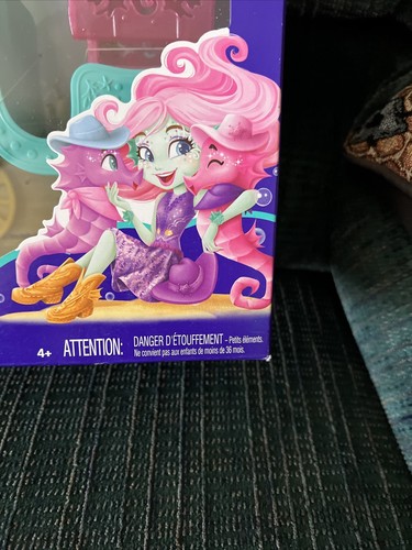 SEAHORSE CARRIAGE Enchantimals Muñeca Lote Juego Vehículo Mattel Fantasía NUEVO - Imagen 5 de 7